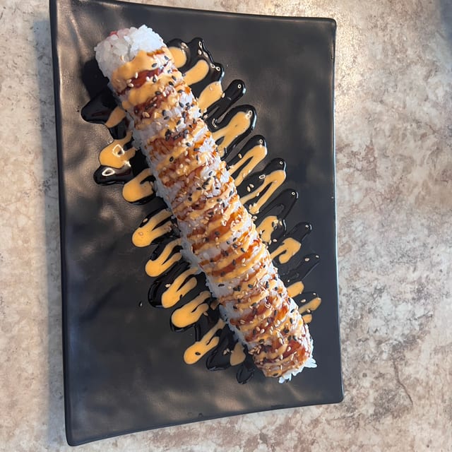 Spicy Yellowtail Roll.