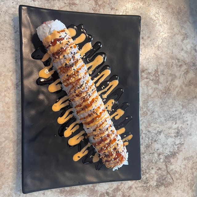 Spicy Salmon Roll.