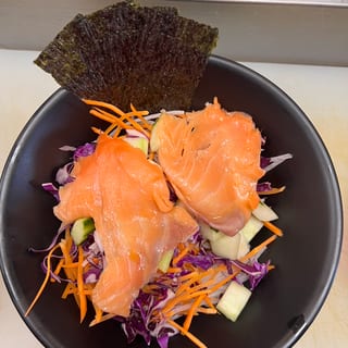 Smoked Salmon Sushi Rice Bowl