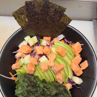 Salmon Sushi Rice Bowl
