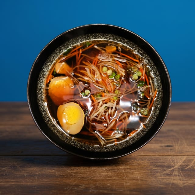Shoyu Ramen Noodle Soup.