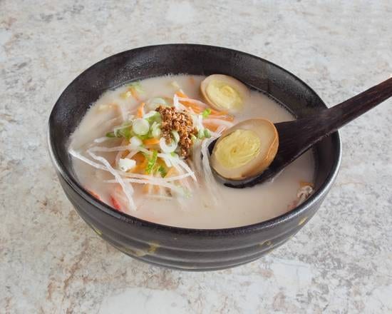 Shio Ramen Noodle Soup.